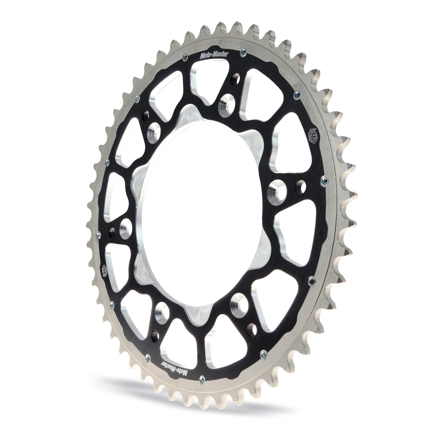 Moto-Master Fusion Dual Ring Rear Sprocket - Black 520-49 - Beta/GasGas/Husqvarna/Sherco/Suzuki