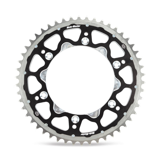 Moto-Master Fusion Dual Ring Rear Sprocket - Black 520-49 - Beta/GasGas/Husqvarna/Sherco/Suzuki