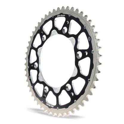 Moto-Master Fusion Dual Ring Rear Sprocket - Black 520-50 - Beta/GasGas/Husqvarna/Sherco/Suzuki