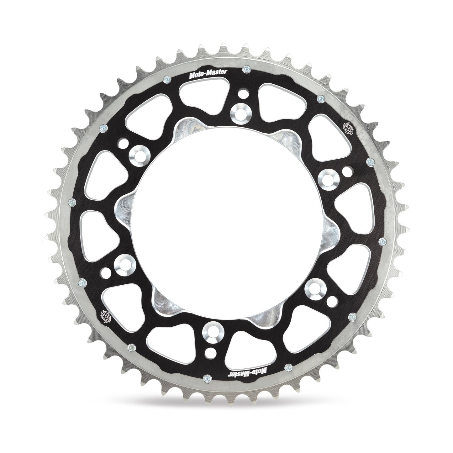 Moto-Master Fusion Dual Ring Rear Sprocket - Black 520-50 - Beta/GasGas/Husqvarna/Sherco/Suzuki