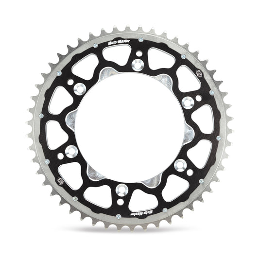 Moto-Master Fusion Dual Ring Rear Sprocket - Black 520-50 - Beta/GasGas/Husqvarna/Sherco/Suzuki