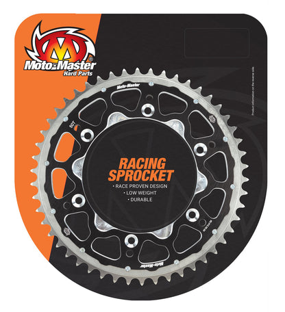 Moto-Master Fusion Dual Ring Rear Sprocket - Black 520-51 - Beta/GasGas/Husqvarna/Sherco/Suzuki