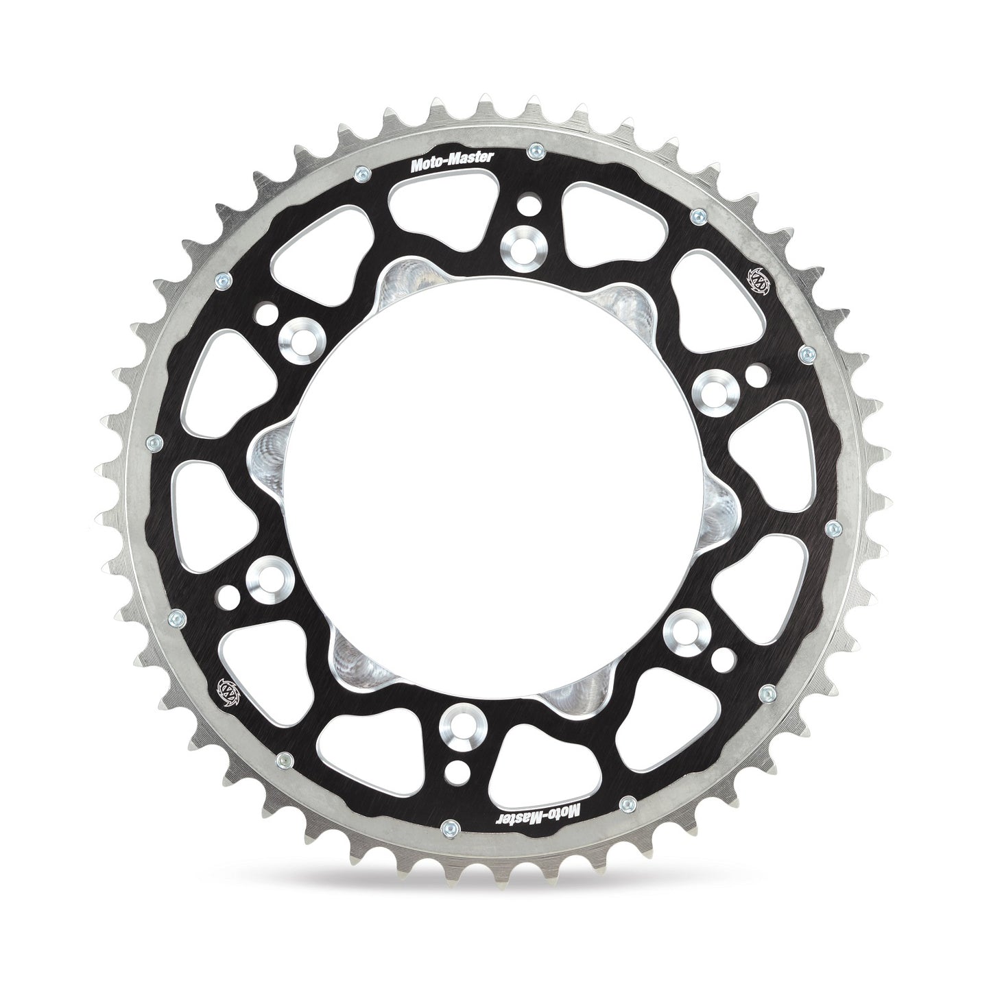 Moto-Master Fusion Dual Ring Rear Sprocket - Black 520-51 - Beta/GasGas/Husqvarna/Sherco/Suzuki