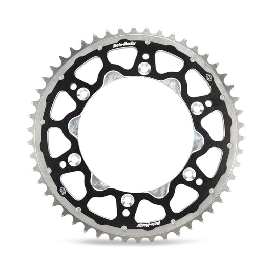 Moto-Master Fusion Dual Ring Rear Sprocket - Black 520-51 - Beta/GasGas/Husqvarna/Sherco/Suzuki