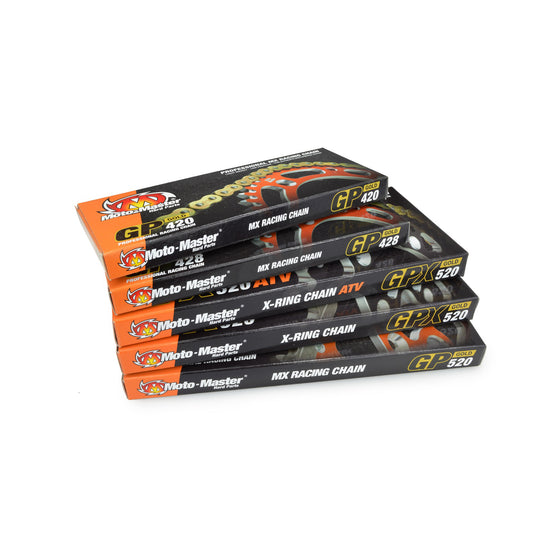 Moto-Master GPX 520-98 ATV Gold Chain (with Clip)