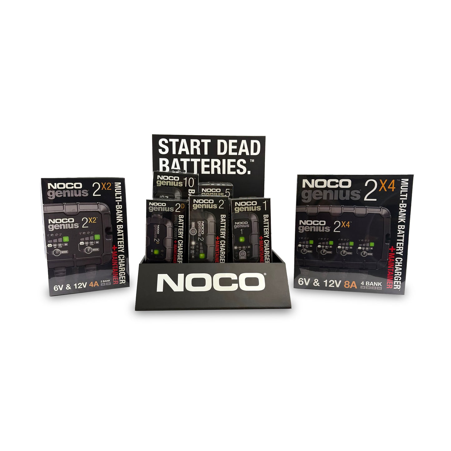 Noco Cardboard Display Stand