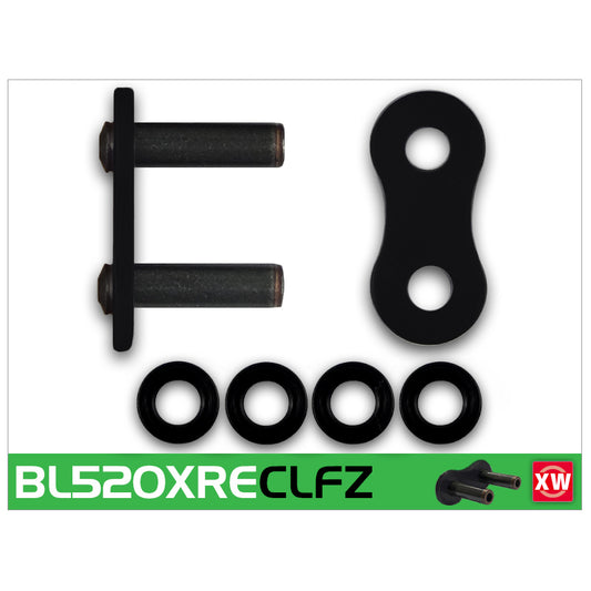 RK BL520XRE-CLFZ Black Scale XW-Ring Con Rivet Link