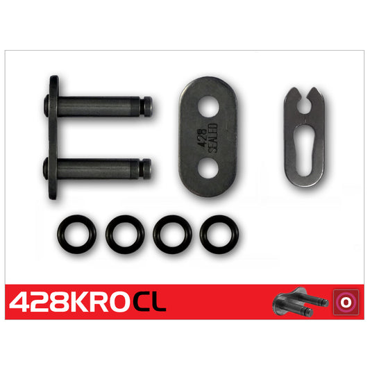 RK 428KRO-CL O-Ring Con Clip Link