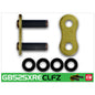 RK GB525XRE-CLFZ Gold XW-Ring Con Rivet Link