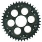 SuperSprox Rear Edge Sprocket Ducati RSA-737_525-40 Blk *525 pitch Conversion*