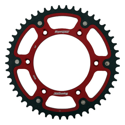 Supersprox Rear Stealth RST-8000-49 Red Sprocket