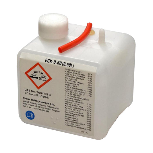 Yuasa 500cc Battery Electrolyte Bottle (AP500)