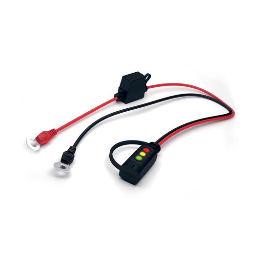 Yuasa YCXLEDM6 LED Charge Indicator - 0.55m Cable with M6 Eyelet