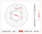 Sprocket Rear RK-B3226-48 JTR1844 Afam 12227