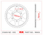 Sprocket Rear RK-B8828-42 JTR818 Afam 14600