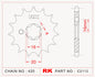 Sprocket Front RK-C2113-14 JTF546 Afam 30100