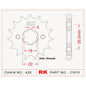Sprocket Front RK-C3078-14 Afam 21305 6mm threads JTF1559