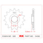 Sprocket Front RK-C4082-14 JTF1539 Afam 24502