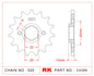 Sprocket Front C4359-15