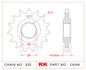 Sprocket Front RK-C5048-15 JTF1332 Afam 20607