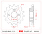 Sprocket Front RK-C5052-14 JTF740 Afam 52608
