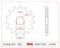 Sprocket Front RK-C5058-14 JTF433 Afam 22404