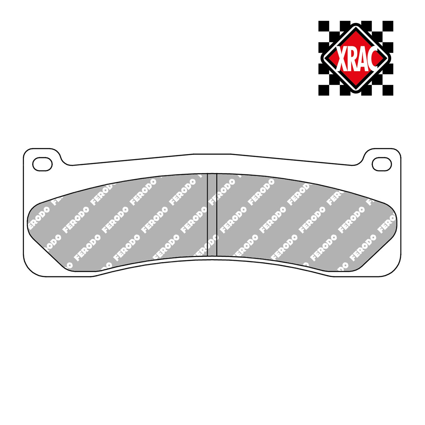 Ferodo FDB2167XRAC Sinter Grip XRAC Compound Pad - EP FA263HH
