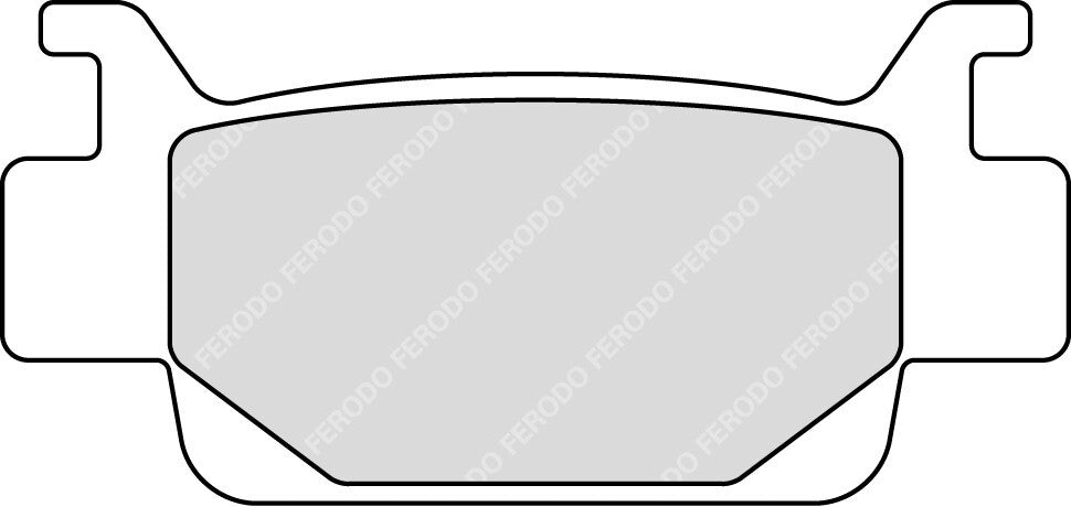 Ferodo FDB2195SG Sinter Grip Off-Road Compound Pad - FA410