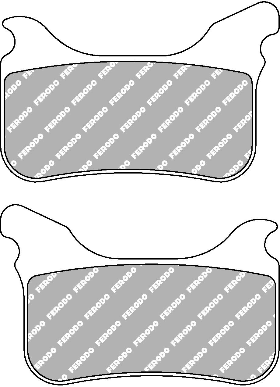 Ferodo FDB2245ST Sinter Grip Road Compound Pad - FA405