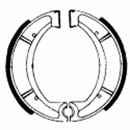 Ferodo FSB734 Brake Shoe Set - 510