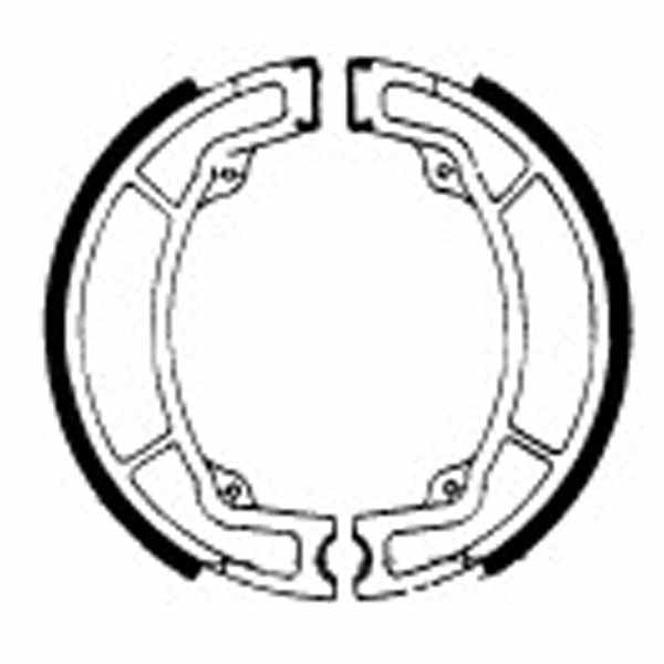 Ferodo FSB737 Brake Shoe Set - 517