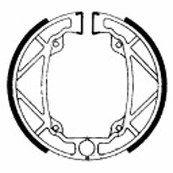 Ferodo FSB817 Brake Shoe Set - 811