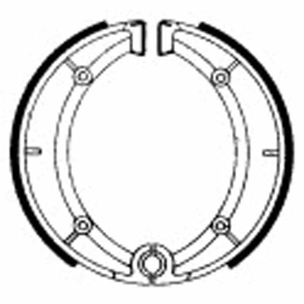 Ferodo FSB818 Brake Shoe Set - 929