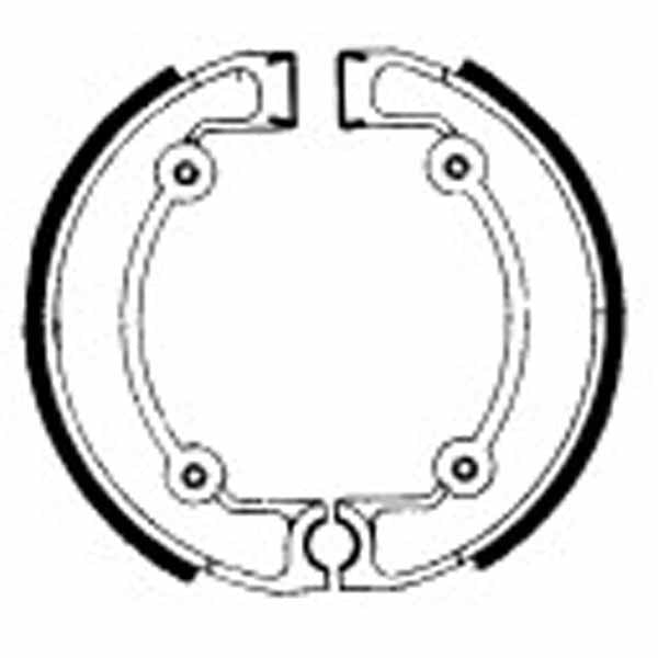 Ferodo FSB828 Brake Shoe Set - 990