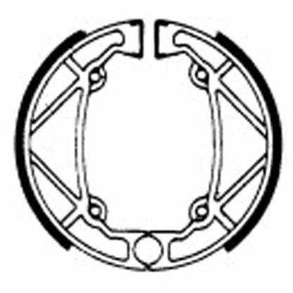 Ferodo FSB838 Brake Shoe Set - 954