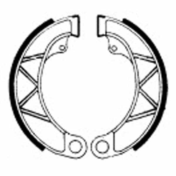 Ferodo FSB839 Brake Shoe Set - 958