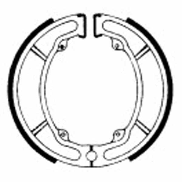 Ferodo FSB898 Brake Shoe Set - 841