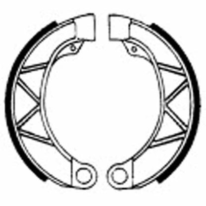 Ferodo FSB843 Brake Shoe Set - 959