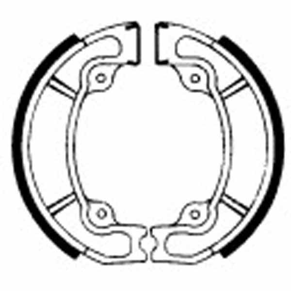 Ferodo FSB846 Brake Shoe Set - 943