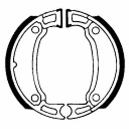 Ferodo FSB862 Brake Shoe Set - 887