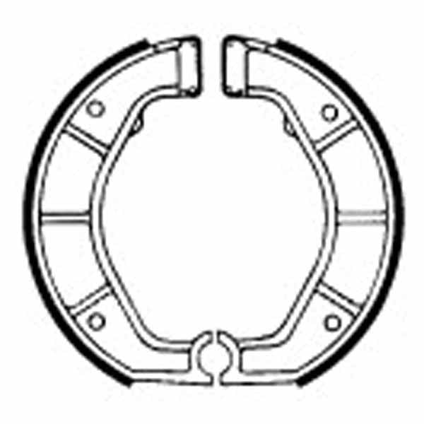 Ferodo FSB863 Brake Shoe Set - 859