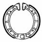 Ferodo FSB867 Brake Shoe Set - 880