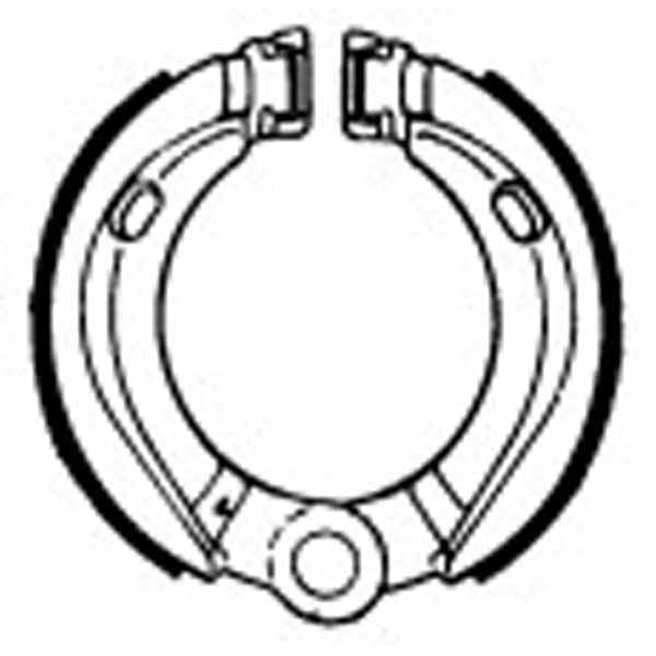 Ferodo FSB871 Brake Shoe Set - 867