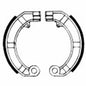 Ferodo FSB874 Brake Shoe Set - 903