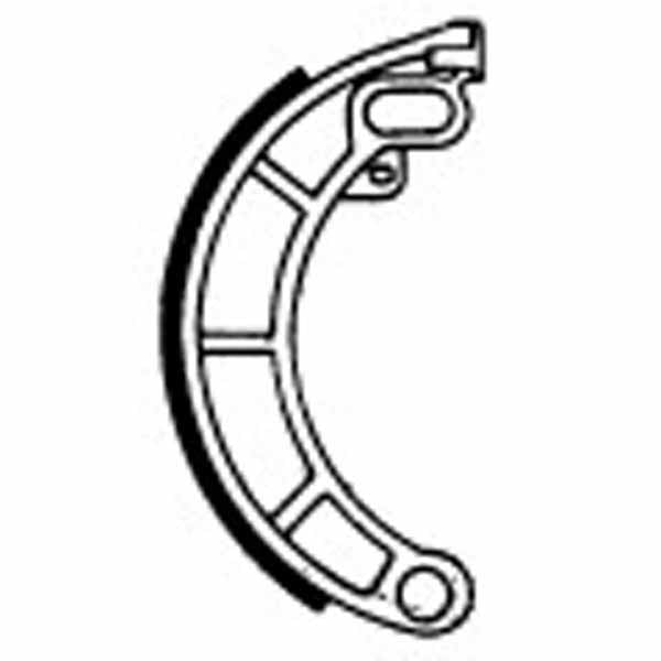 Ferodo FSB887 Brake Shoe Set - Eco-Friction 942