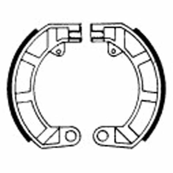 Ferodo FSB891 Brake Shoe Set - 904