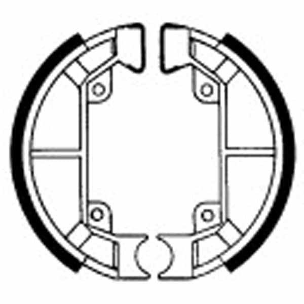 Ferodo FSB895 Brake Shoe Set - 886