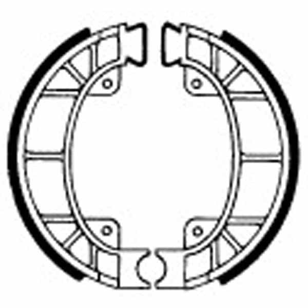 Ferodo FSB896 Brake Shoe Set - 890