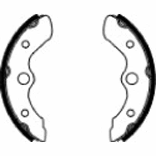 Ferodo FSB925 Brake Shoe Set - 339