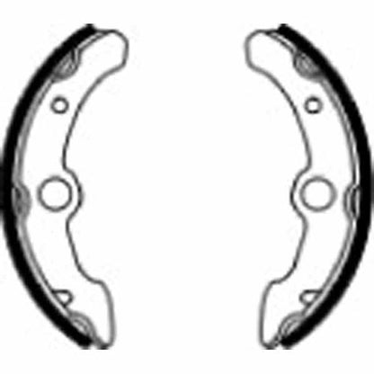 Ferodo FSB928 Brake Shoe Set - 520
